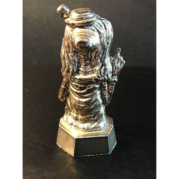 Rare Unique Vintage 1982 ET dressed Halloween costume figurine brass tone metal - Picture 3 of 6